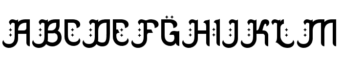 Yuftah Font UPPERCASE