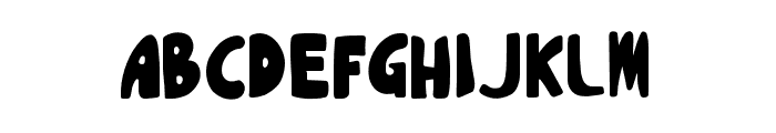 Yugone Regular Font UPPERCASE