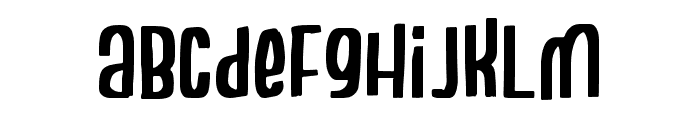 Yuhuu Regular Font UPPERCASE