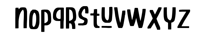 Yuhuu Regular Font LOWERCASE
