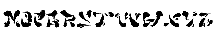 Yujimoto Font UPPERCASE