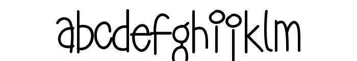 Yujufont Font LOWERCASE