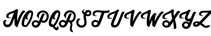 Yuko Regular Font UPPERCASE