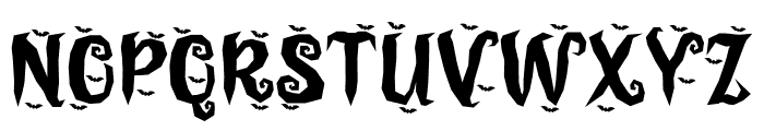 Yummy Scary Font LOWERCASE