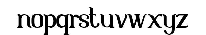 Yunan Font LOWERCASE