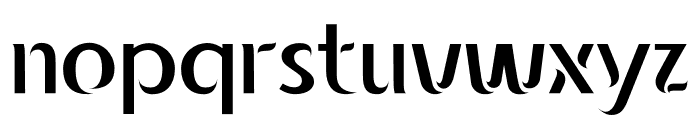 Yupita Font LOWERCASE