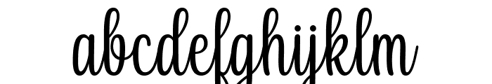 Yurith Font LOWERCASE
