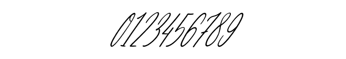 Yustinja Italic Font OTHER CHARS