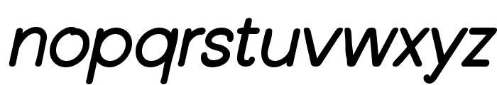 YuzuYellowish_Sans Bold Italic Font LOWERCASE