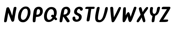 Yves_yvesdrawing Bold Italic Font UPPERCASE