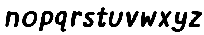 Yves_yvesdrawing Bold Italic Font LOWERCASE