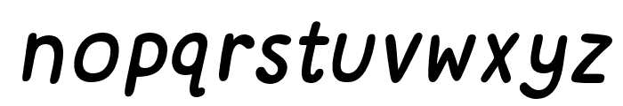 Yvesyvesdrawing-Italic Font LOWERCASE
