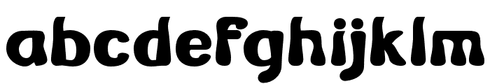ZEOY-Regular Font LOWERCASE