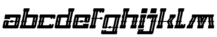 ZEPPELIN Bold Italic Font LOWERCASE