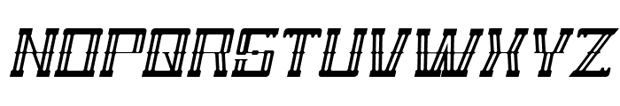 ZEPPELIN Italic Font UPPERCASE