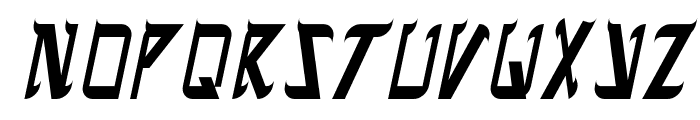 ZETLAND Italic Font UPPERCASE