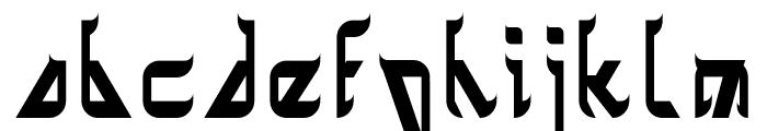 ZETLAND Font LOWERCASE