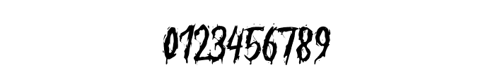 ZOMBIES REBORN Font OTHER CHARS