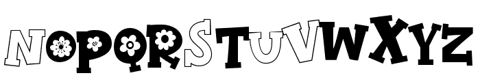 ZP Bellyblossom Font UPPERCASE