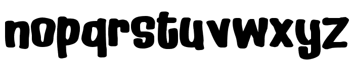 ZP Bubblegum Book Font LOWERCASE