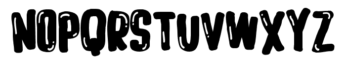 ZP Bubblegum Shine Condensed Font UPPERCASE