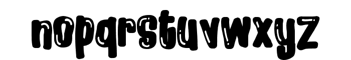 ZP Bubblegum Shine Condensed Font LOWERCASE