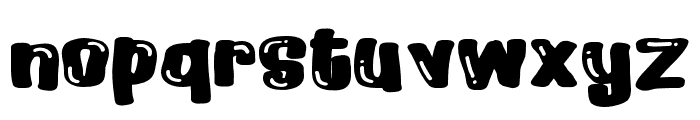 ZP Bubblegum Shine Expanded Font LOWERCASE