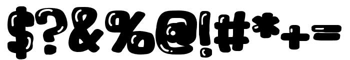 ZP Bubblegum Shine Font OTHER CHARS