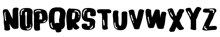 ZP Bubblegum Shine Font UPPERCASE