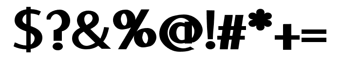 ZP Chandlering Expanded Bold Font OTHER CHARS