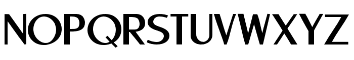 ZP Chandlering Expanded DemiBold Font UPPERCASE
