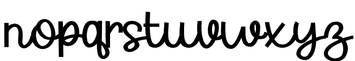 ZP Cravings Bold Font LOWERCASE