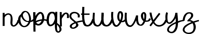 ZP Cravings Font LOWERCASE