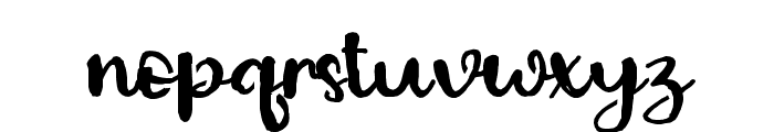 ZP Fastidious Stencil Font LOWERCASE