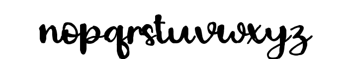 ZP Fastidious Font LOWERCASE