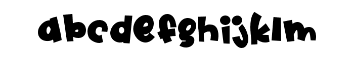 ZP Jubilee Bold Font LOWERCASE