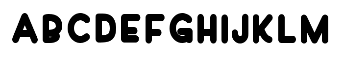 ZP Krackajack Fat Font LOWERCASE