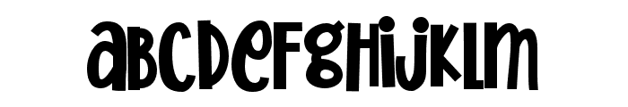 ZP Marionette Bold Font LOWERCASE