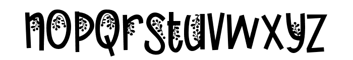 ZP Mythical Mistletoe Font LOWERCASE