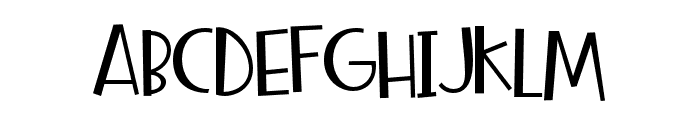 ZP Oh My Gourd Font UPPERCASE