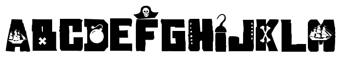 ZP Pirate Life Font LOWERCASE