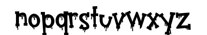 ZP Snogitty Snot Font LOWERCASE