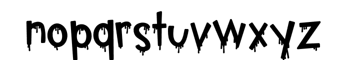 ZP Snogville Snot Font LOWERCASE