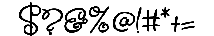 ZP Southern Belle Bold Font OTHER CHARS