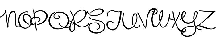 ZP Southern Belle Stencil Font UPPERCASE