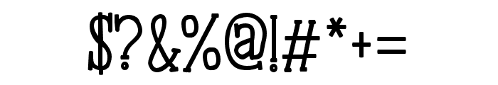 ZP Sugartooth Bold Font OTHER CHARS