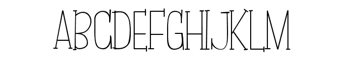 ZP Sugartooth Light Font UPPERCASE