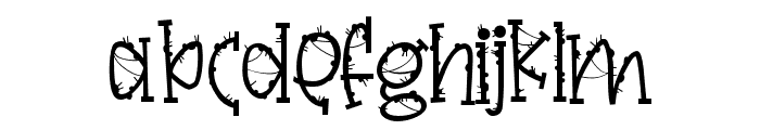 ZP Witchy Wicked Font LOWERCASE