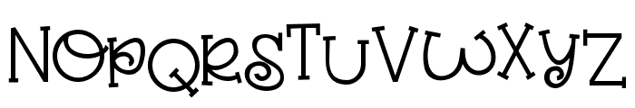 ZP Yotsuseri Font UPPERCASE