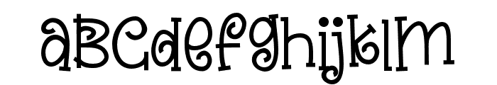 ZP Yotsuseri Font LOWERCASE